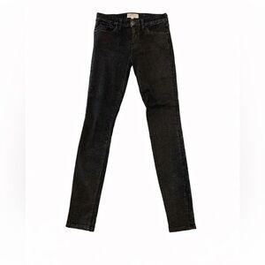 Current/Elliott Black Snakeskin Ankle Skinny Jeans – Size 26